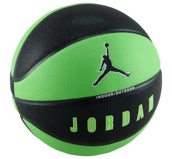 М'яч баскетбольний JORDAN ULTIMATE 2.0 8P DEFLATED Зелений, Чорний 7 (J.100.8254.019.07 7)