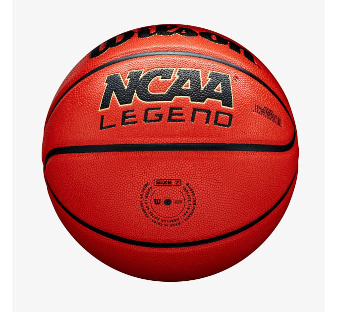 М'яч баскетбольний Wilson NCAA LEGEND BSKT Помаранчевий Чорний size 6 (WZ2007601XB6 6)