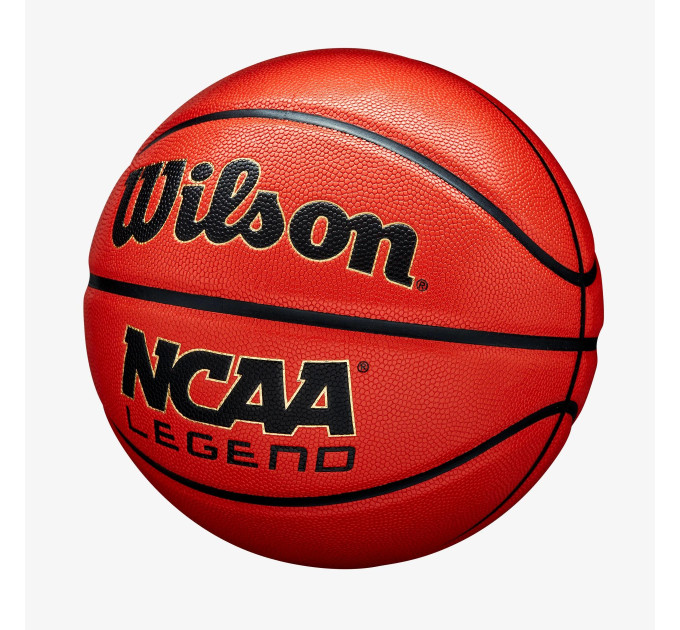 М'яч баскетбольний Wilson NCAA LEGEND BSKT Помаранчевий Чорний size 6 (WZ2007601XB6 6)