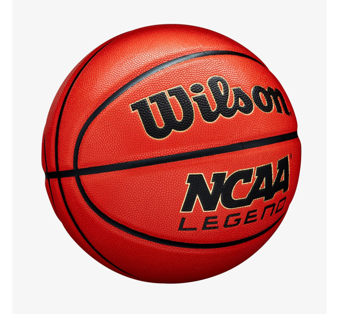 М'яч баскетбольний Wilson NCAA LEGEND BSKT Помаранчевий Чорний size 6 (WZ2007601XB6 6)