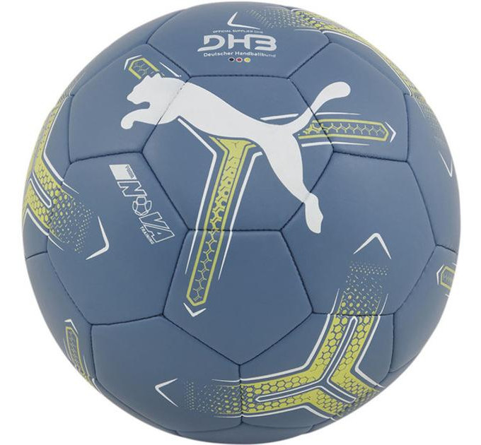 М'яч гандбольний Puma NOVA Training синій, жовтий, білий Уні II 084386-01