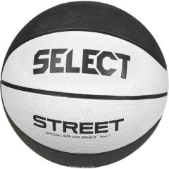 М'яч баскетбольний Select BASKETBALL STREET v23 біло-чорний Уні 6 205570-126 6