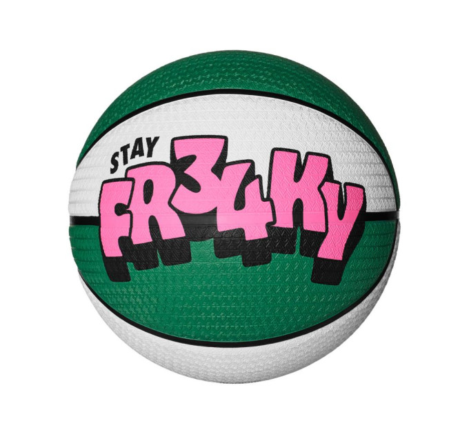 М'яч баскетбольний Nike PLAYGROUND 8P 2.0 G ANTETOKOUNMPO DEFLATED Зелений Уні 7 (N.100.4139.331.07 7)