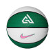М'яч баскетбольний Nike PLAYGROUND 8P 2.0 G ANTETOKOUNMPO DEFLATED Зелений Уні 7 (N.100.4139.331.07 7)