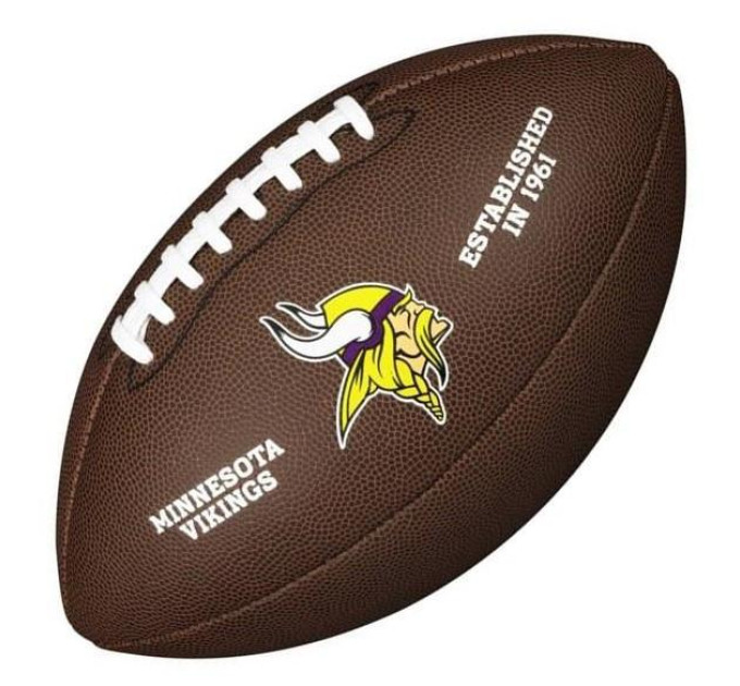 М'яч для американського футболу Wilson Wilson NFL LICENSED FOOTBALL MN Коричневий 5 (WTF1748XBMN 5)