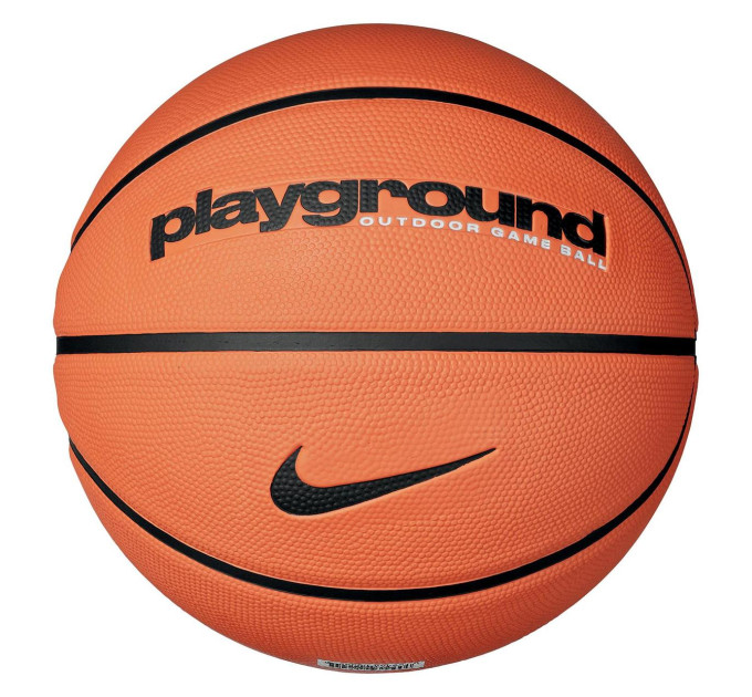 М'яч баскетбольний Nike Everyday Playground 8P Deflated Size 6 Amber / Black (N.100.4498.814.06)