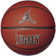 М'яч баскетбольний JORDAN LEGACY 2.0 8P DEFLATED AMBER/BLACK/METALLIC SILVER/BLACK 06 (J.100.8253.855.06 6)