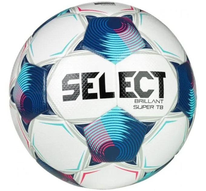 М'яч футбольний Select BRILLANT SUPER FIFA TB v25 Білий, Синій 5 (361500-002 5) М'яч футбольний Select BRILLANT SUPER FIFA TB v25 Білий, Синій 5 (361500-002 5)