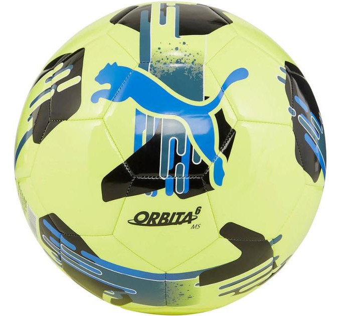 М'яч футбольний Puma Orbita 6 MS жовтий, чорний, синій Уні 5 084335-08 5