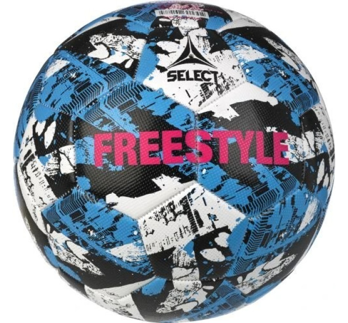 М'яч футбольний Select FREESTYLE v23 синій, чорний, білий Уні 4,25 099588-090 4,25