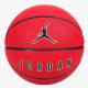 Мяч баскетбольный NIKE JORDAN ULTIMATE 2.0 8P DEFLATED UNIVERSITY RED/BLACK/WHITE/BLACK size 7 J.100.8254.651.07