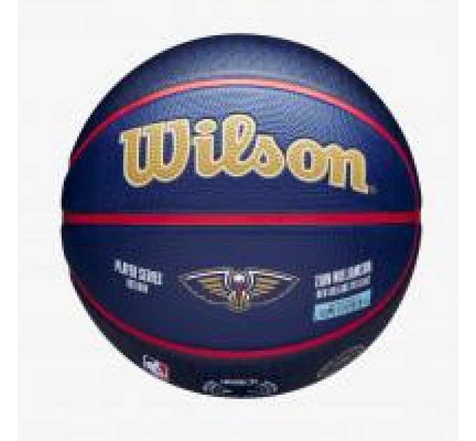 М'яч баскетбольний Wilson NBA PLAYER ICON OUTDOOR BSKT ZION Синій 7 (WZ4008601XB7 7)