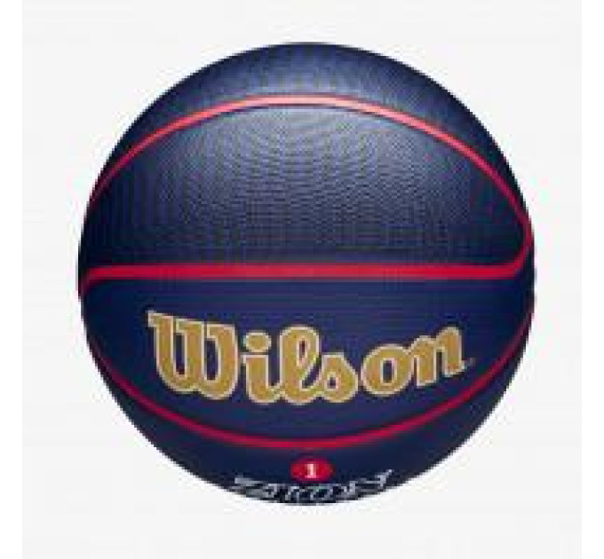 М'яч баскетбольний Wilson NBA PLAYER ICON OUTDOOR BSKT ZION Синій 7 (WZ4008601XB7 7)