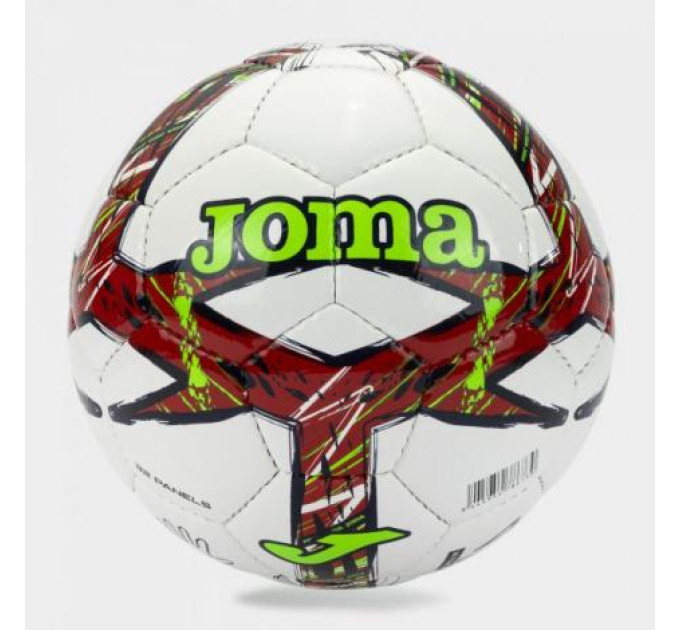 М'яч футбольний Joma DALI III Білий, Червоний, Салатовий 4 (401412.206.4 4) М'яч футбольний Joma DALI III Білий, Червоний, Салатовий 4 (401412.206.4 4)