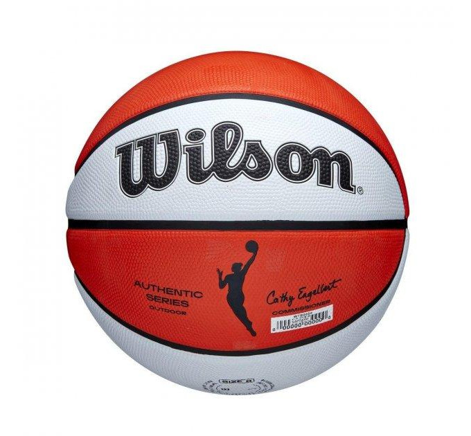 Універсальний Баскетбольний М'яч Wilson WNBA Authentic Outdoor Basketball Гумовий р. 6 (WTB5200XB06)