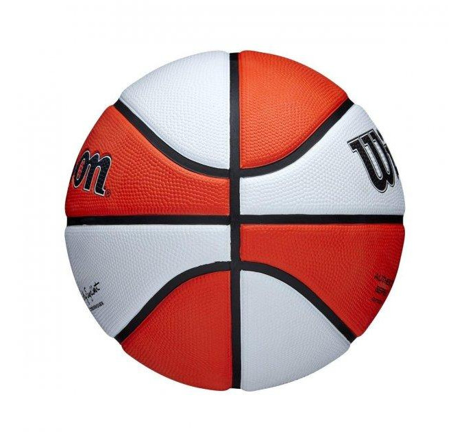 Універсальний Баскетбольний М'яч Wilson WNBA Authentic Outdoor Basketball Гумовий р. 6 (WTB5200XB06)