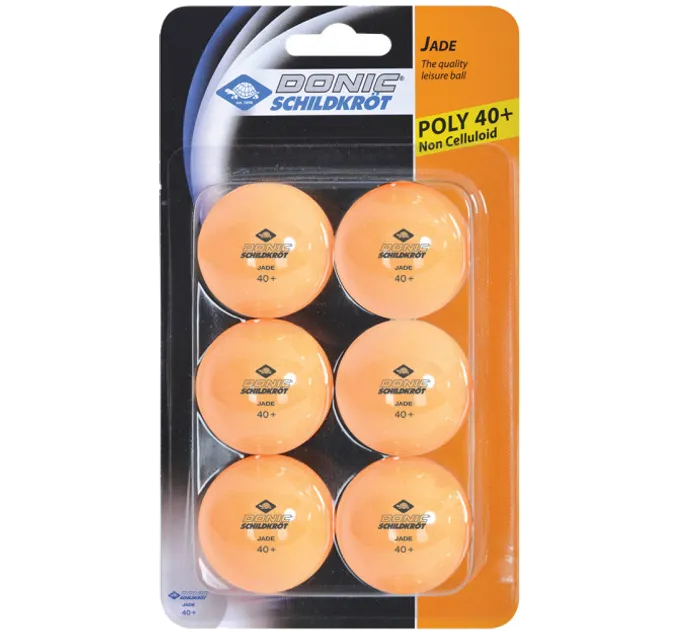 М'ячі Donic Jade ball 40+ 6 шт orange 618378