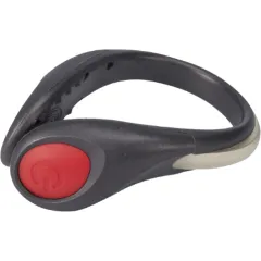Браслет-підсвітка для бігу LED SAFETY SHOES LIGHTS Чорний, Червоний 80гр (LS3407)