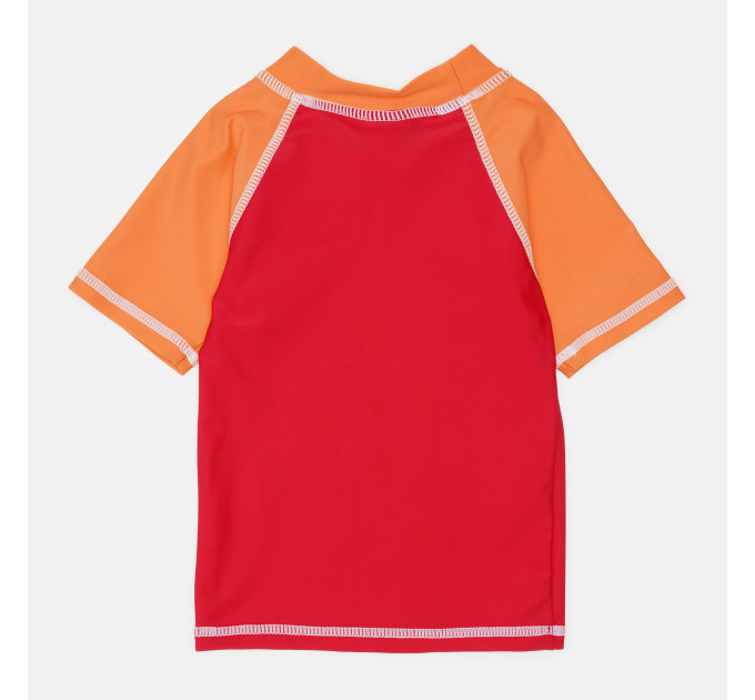 Футболка для плавання Aqua Speed SURF-CLUB T-SHIRT 2027 383-31 116 см Червоний/Помаранчевий (5908217620279)