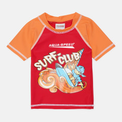 Футболка для плавання Aqua Speed SURF-CLUB T-SHIRT 2030 383-31 122 см Червоний/Помаранчевий (5908217620309)