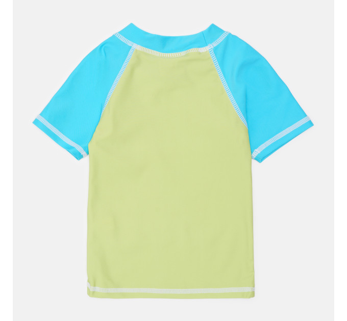 Футболка для плавання Aqua Speed SURF-CLUB T-SHIRT 2023 383-04 110 см Зелений/Блакитний (5908217620231)