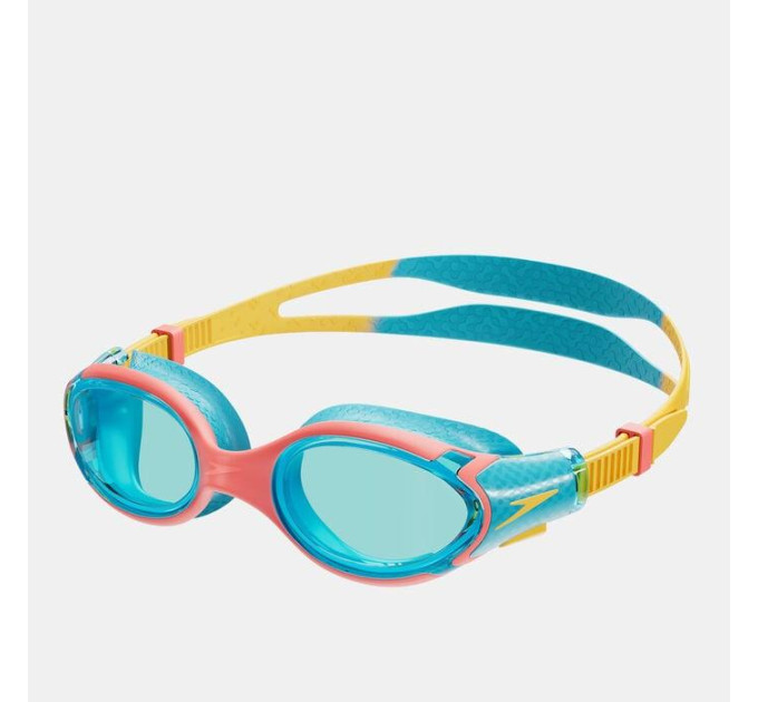 Дитячі Окуляри для плавання Speedo BIOFUSE 2.0 JU Блакитний, Червоний One Size (8-00336315948)
