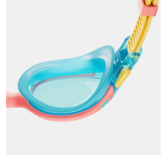 Дитячі Окуляри для плавання Speedo BIOFUSE 2.0 JU Блакитний, Червоний One Size (8-00336315948)