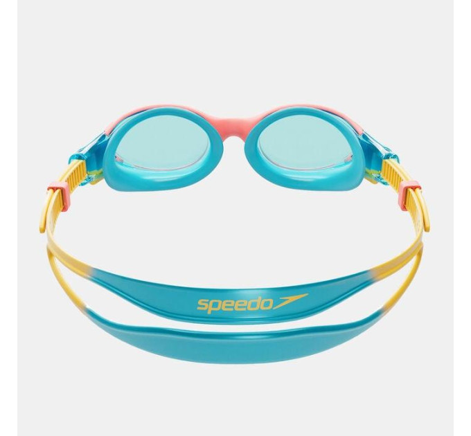 Дитячі Окуляри для плавання Speedo BIOFUSE 2.0 JU Блакитний, Червоний One Size (8-00336315948)