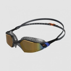 Окуляри для плавання Speedo AQUAPULSE PRO MIRROR GOG AU чорний, золотий Уні OSFM 5053744613260