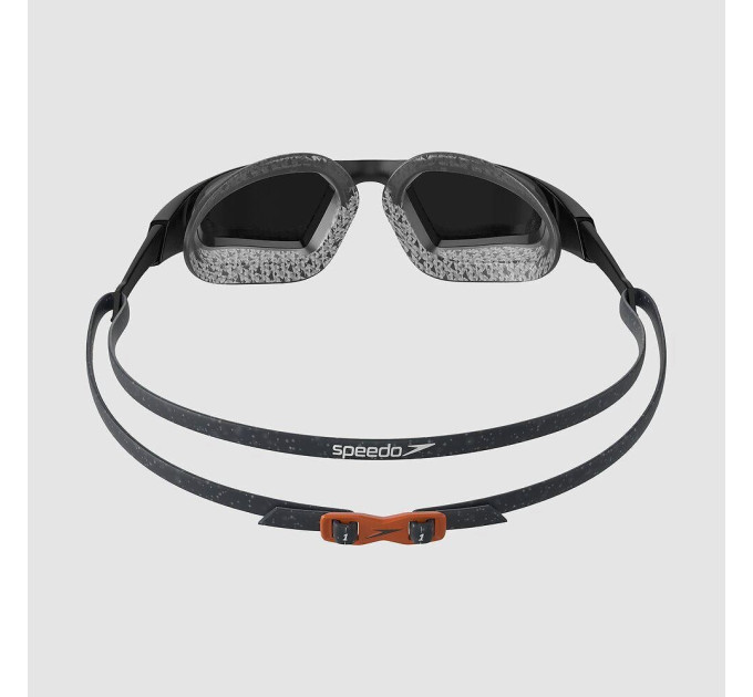 Окуляри для плавання Speedo AQUAPULSE PRO MIRROR GOG AU чорний, золотий Уні OSFM 5053744613260