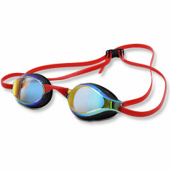Окуляри для плавання Renvo Aries Pro Уні Anti-fog Червоний, Чорний OSFM (2SG100-04)