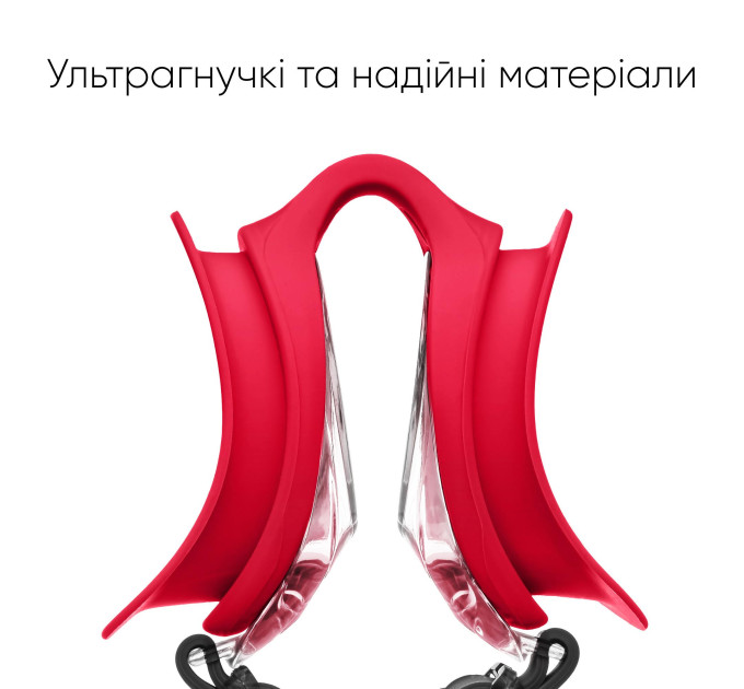 Дитячі окуляри для плавання Renvo Ertan JR Anti-fog Чорний Червоний OSFM (1SG120-0701)