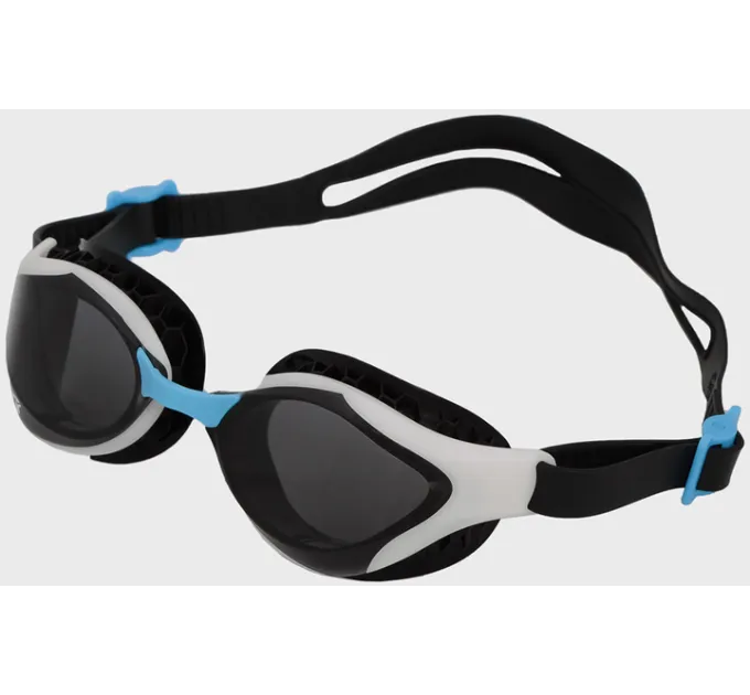 Окуляри для плавання Arena AIR-BOLD SWIPE Сірий, Чорний, Блакитний Уні OSFM (004714-101)