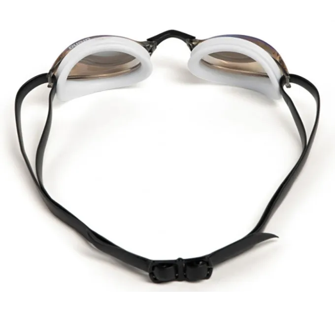 Окуляри Arena PYTHON MIRROR Золотий, Білий, Чорний OSFM (1E763-119 OSFM)
