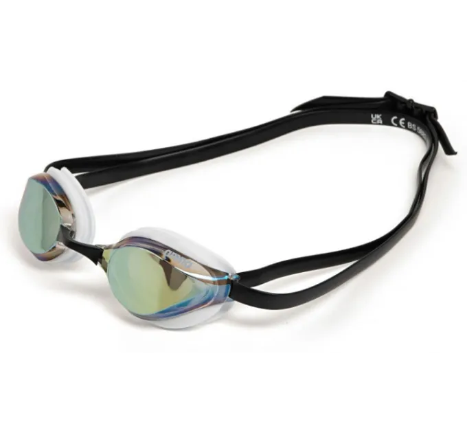 Окуляри Arena PYTHON MIRROR Золотий, Білий, Чорний OSFM (1E763-119 OSFM)