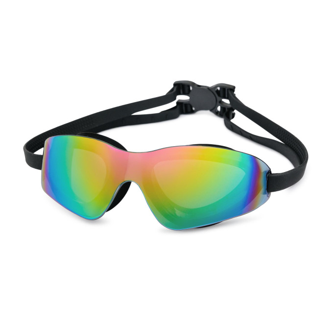 Окуляри для плавання Renvo Parma Уні Anti-fog Чорний Різнокольоровий OSFM (2SG500-0109)