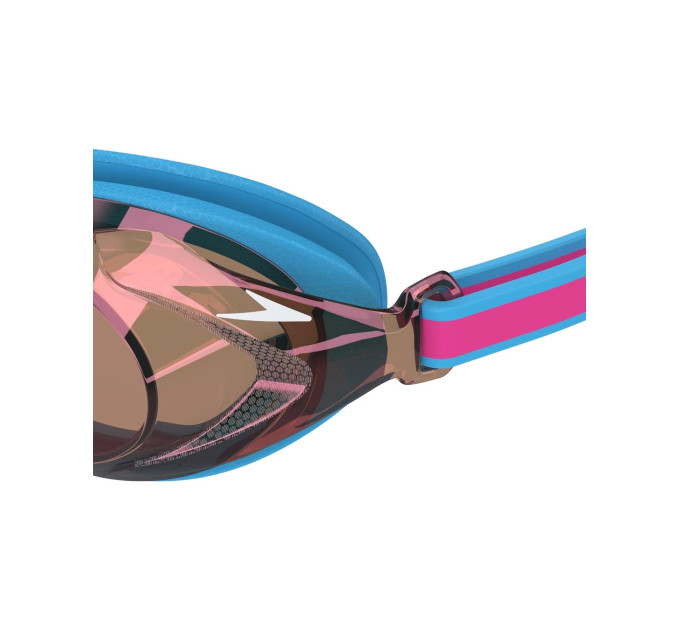 Дитячі Окуляри для плавання Speedo JUNIOR VANQUISHER 3.0 MIRROR Рожевий, Блакитний One Size (8-00475116553)