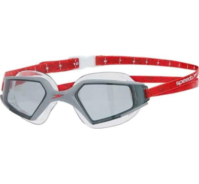 Окуляри для плавання Speedo AQUAPULSE MAX GOG V3 AU червоний, прозорий Уні One Size 8-11764C732