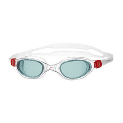 Окуляри для плавання Speedo FUTURA PLUS GOG AU червоний, прозорий Уні OSFM 5051746938152
