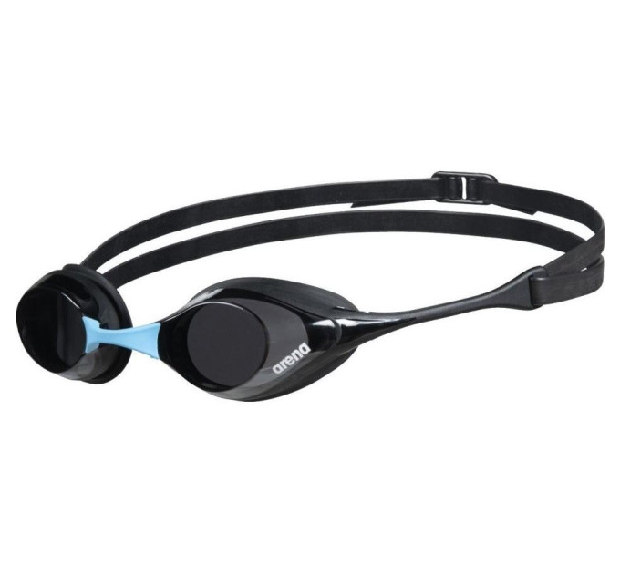 Окуляри для плавання Arena COBRA SWIPE чорний, блакитний Уні OSFM 3468336570159