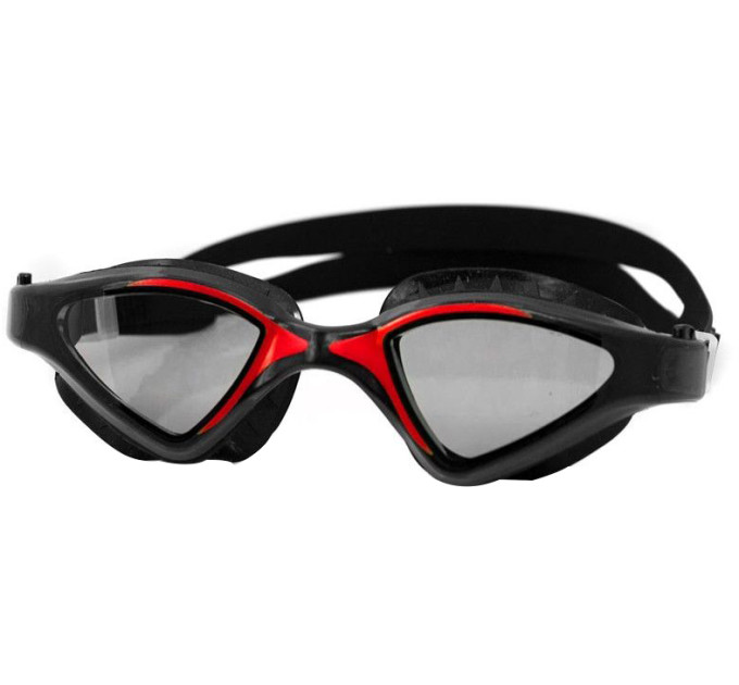 Окуляри для плавання Aqua Speed RAPTOR 5852 Чорно-червоні (5908217658524)
