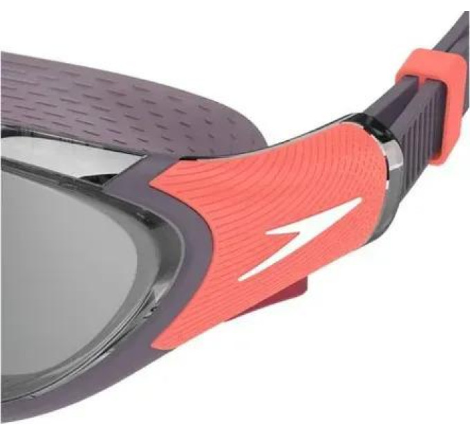 Окуляри для плавання Speedo BIOFUSE 2.0 GOG MIRROR AF Сірий, Кораловий One Size (8-00377518706)