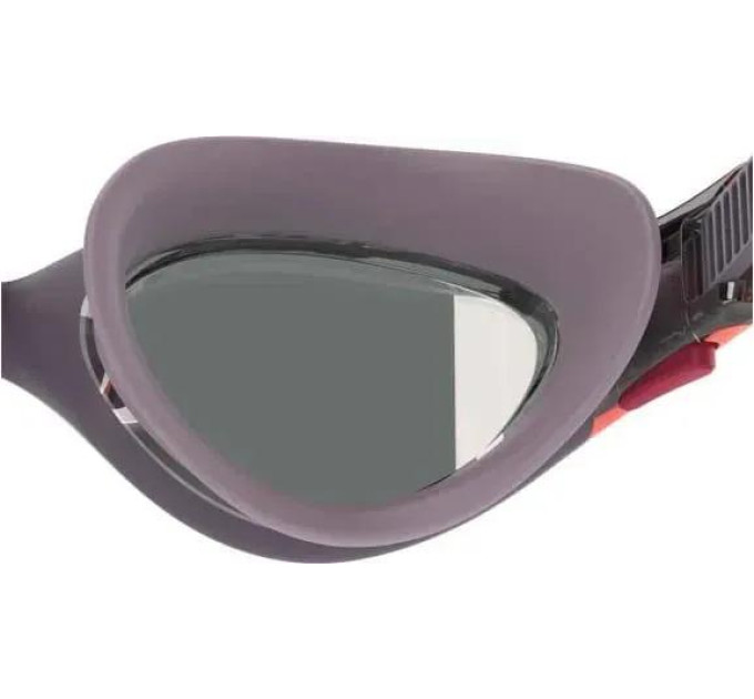 Окуляри для плавання Speedo BIOFUSE 2.0 GOG MIRROR AF Сірий, Кораловий One Size (8-00377518706)