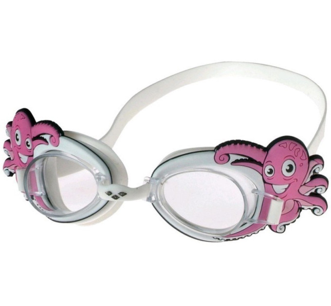 Окуляри для плавання Arena BUBBLE ARENA WORLD рожевий, восминіг Діт OSFM арт92339-020-3
