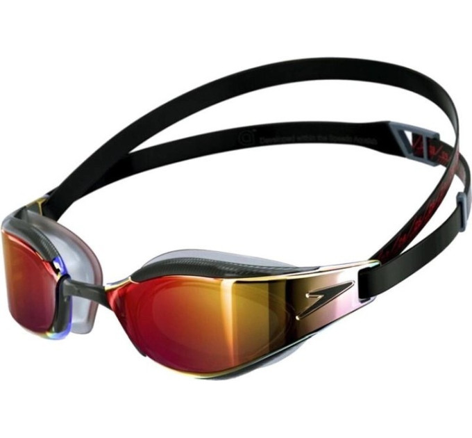 Окуляри для плавання Speedo FASTSKIN HYPER ELITE MIR чорний, золотий Уні OSFM 8-12818F977