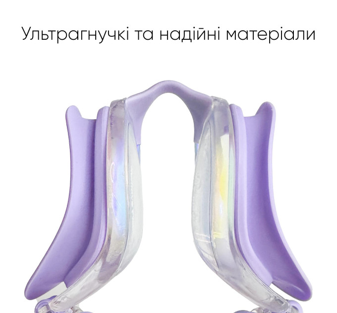 Окуляри для плавання Renvo Dande Уні Anti-fog Лавандовий OSFM (2SG200-09)