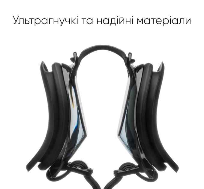 Окуляри для плавання Renvo Barkol Уні Anti-fog Чорний OSFM (2SG620-0106)