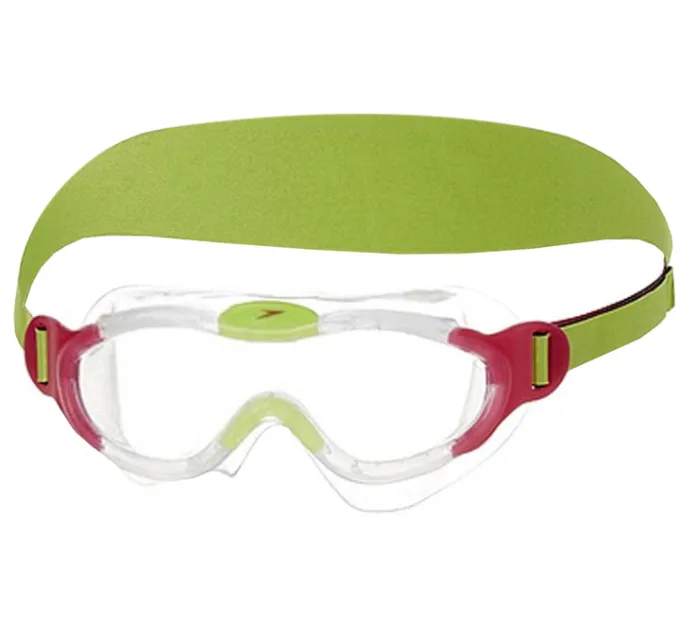 Окуляри для плавання Speedo SEA SQUAD MASK JU Рожевий, Зелений Діт OSFM (8-087638028)