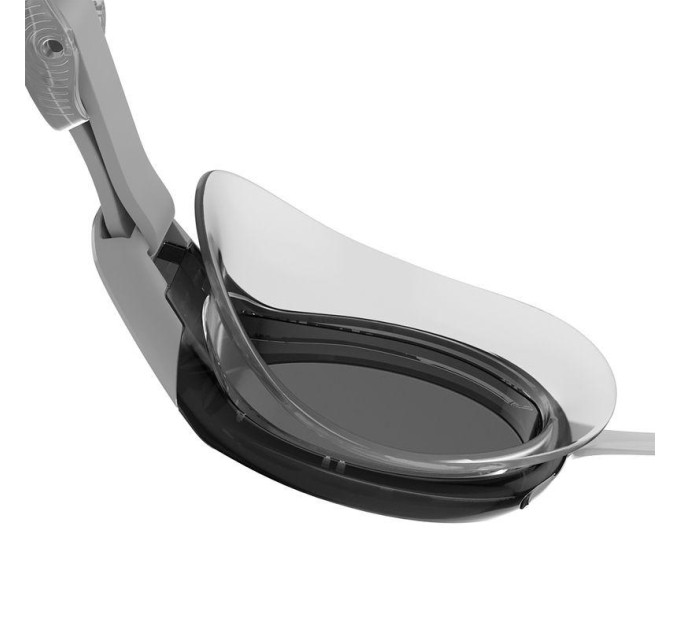 Окуляри для плавання Speedo MARINER PRO MIR GOG AU Білий, Сірий One Size (8-00237314553)