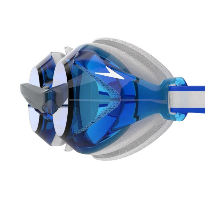 Дитячі Окуляри для плавання Speedo JUNIOR VANQUISHER 3.0 Синій, Білий One Size (8-00475210729)